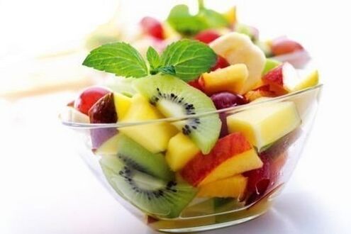 fruit salad for maggi . diet