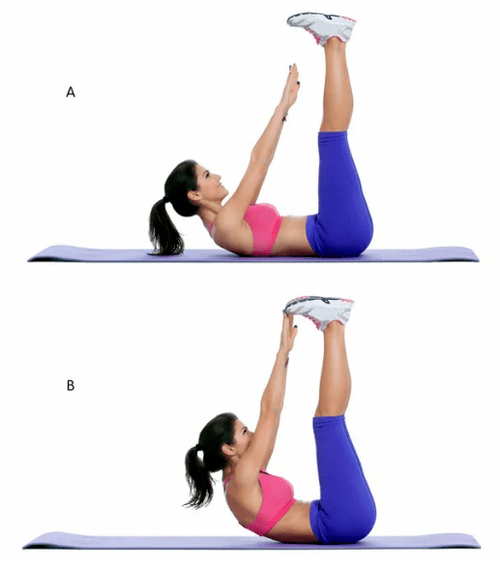Twisted with lifting legs